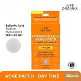 Luxe Organix Hydrocolloid Acne Patch Night Time 48s
