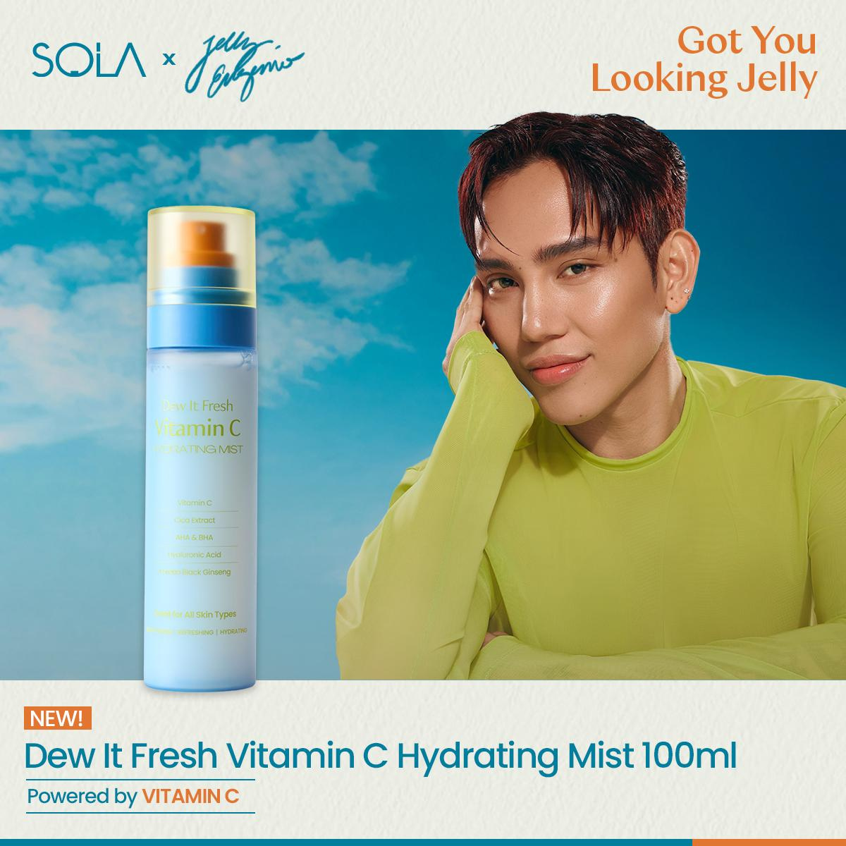 Sola x Jelly Eugenio: Dew It Fresh Vitamin C Hydrating Mist
