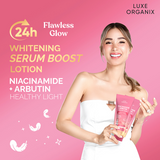 Luxe Organix Niacinamide + Alpha Arbutin Whitening Serum Lotion 350ml