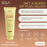 Sola Beauty Yuzu Burst Jelly Double Cleanser 100ml