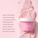 Jejuby Sakura Milk Mask with Scrub