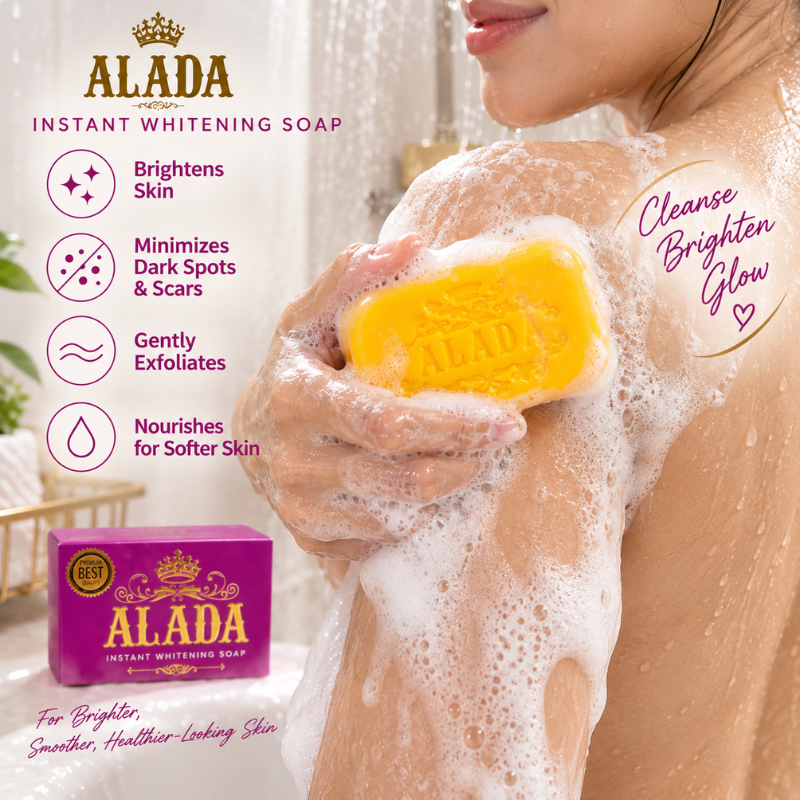 Alada Instant Whitening Soap
