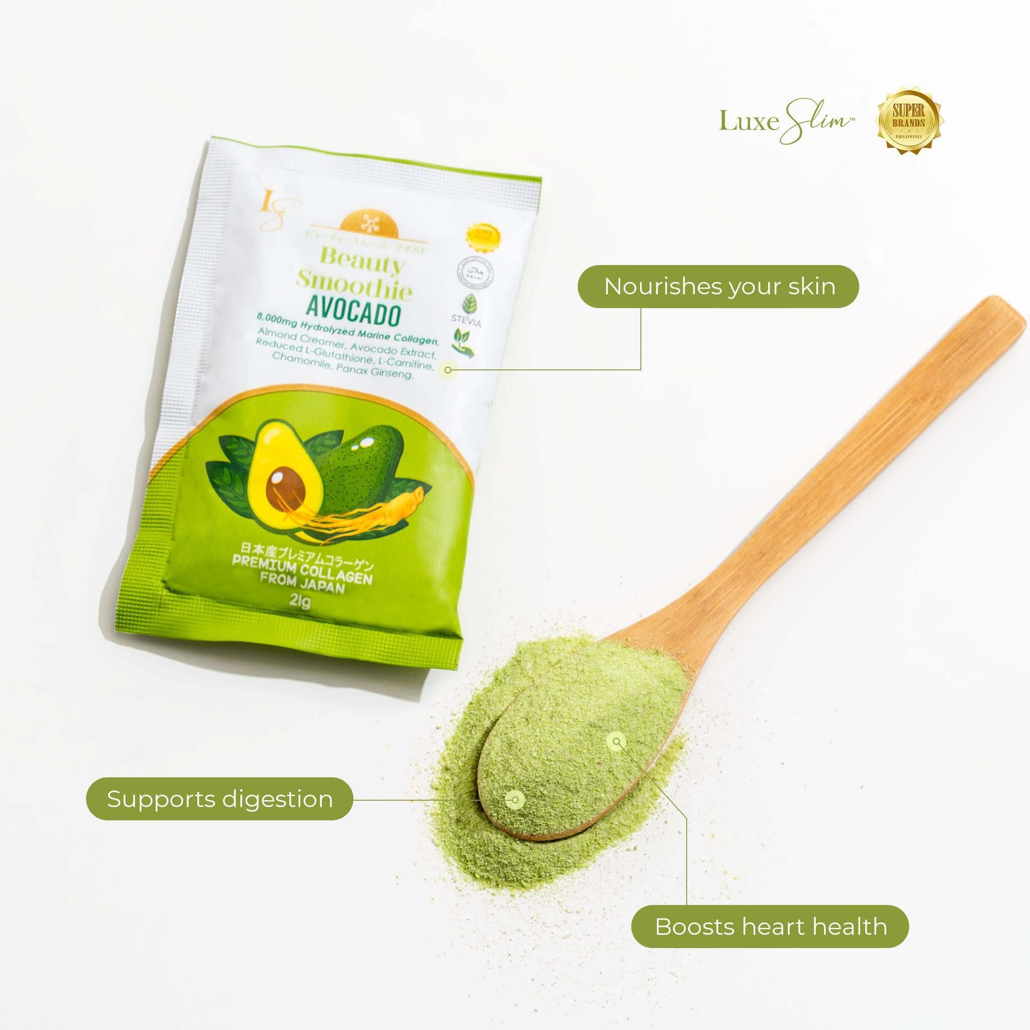 Luxe Slim Beauty Smoothie Avocado