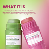 Luxe Organix Acne Defense Mugwort Clay Mask