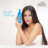 Luxe Organix Dandruff Control Cooling Menthol Shampoo 240ml