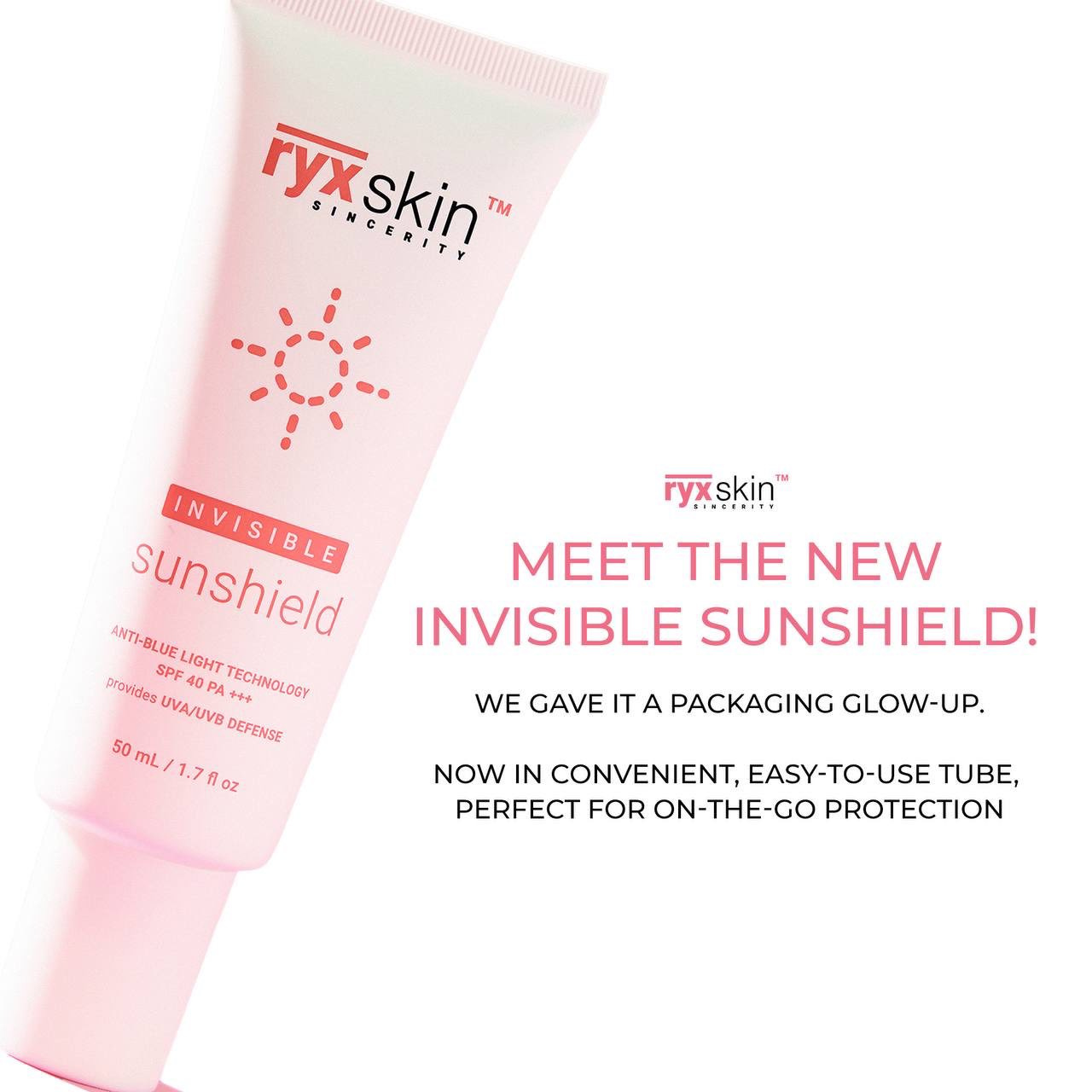 RyxSkin Sincerity Invisible Sunshield SPF40 PA+++