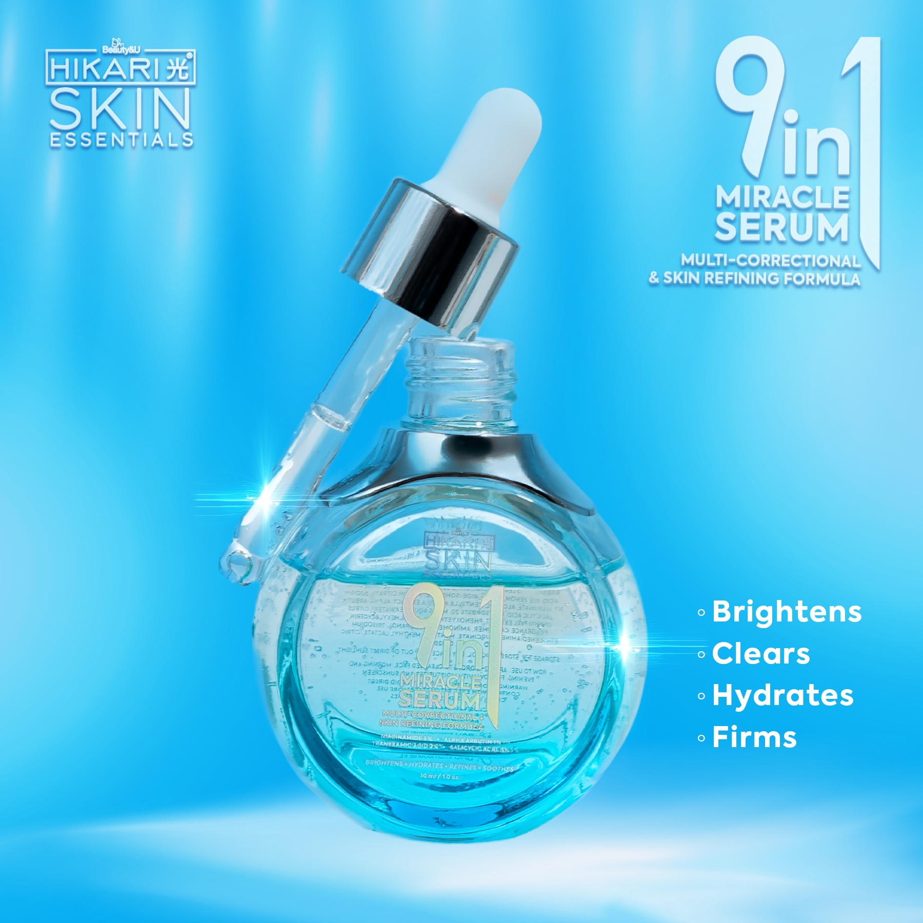 Hikari Skin Essentials 9 in 1 Miracle Serum