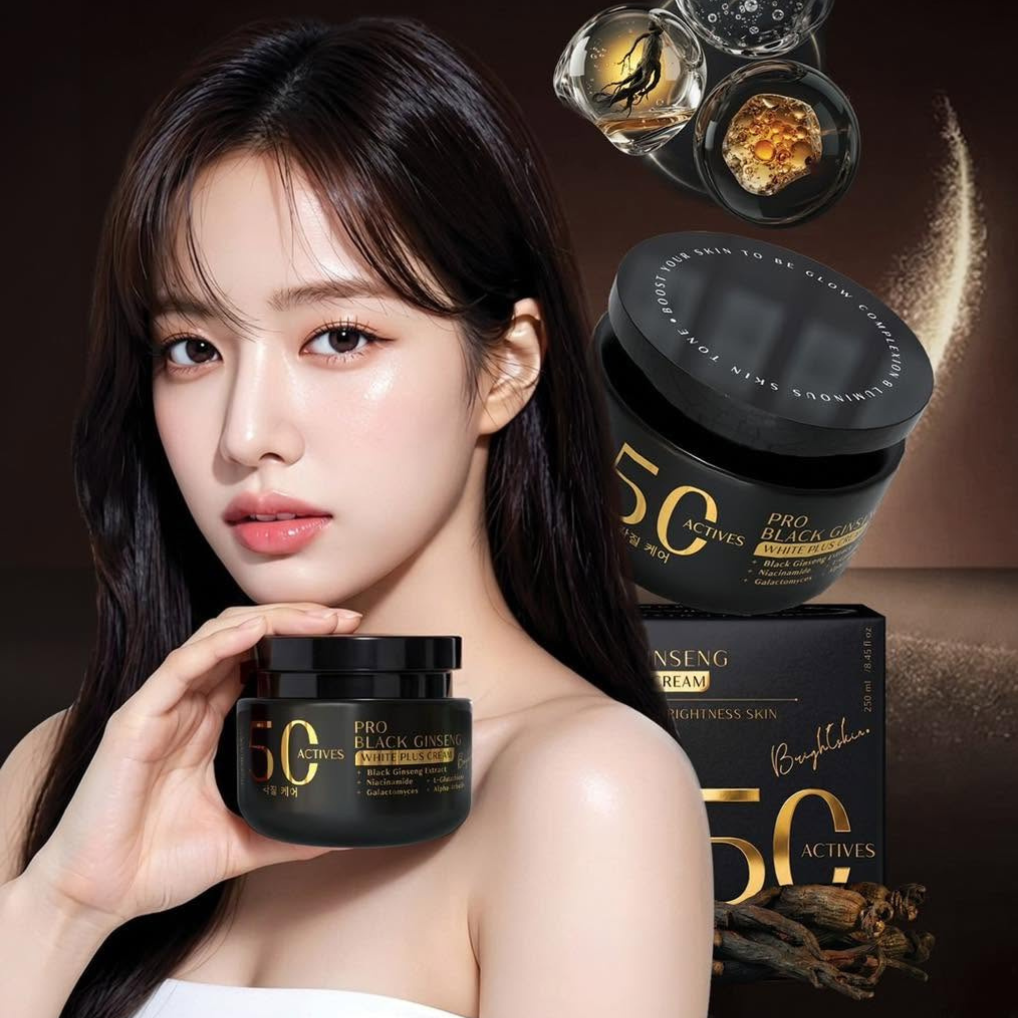 Jennie Moon Pro Black Ginseng White Plus Cream