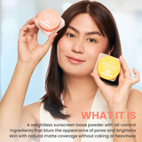 Luxe Organix UV Matte Powder Instant Pore Filter Weightless Sunscreen SPF50 PA++++ Complexion Correct