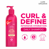Luxe Organix Curl Define Intensive Hydration Daily Shampoo 220ml