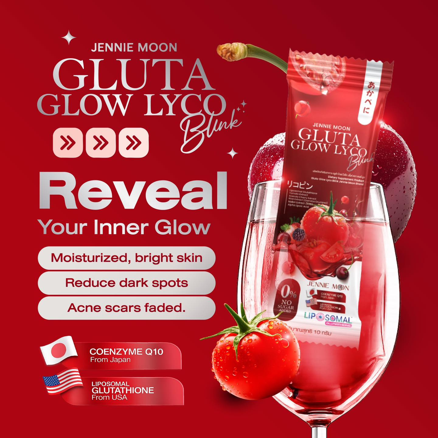 Jennie Moon Gluta Glow Lyco Blink