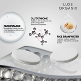 Luxe Organix 24/7 Supercharged Darkspot Fading Whitening Serum Toning Pads