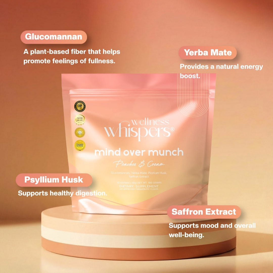 Wellness Whispers Mind Over Munch: Peaches and Cream