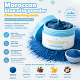 G21 Morrocan Blue Nila Powder Glow Boosting Face & Body Mask