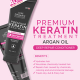 Luxe Organix Premium Keratin Treatment Argan Oil 250ml