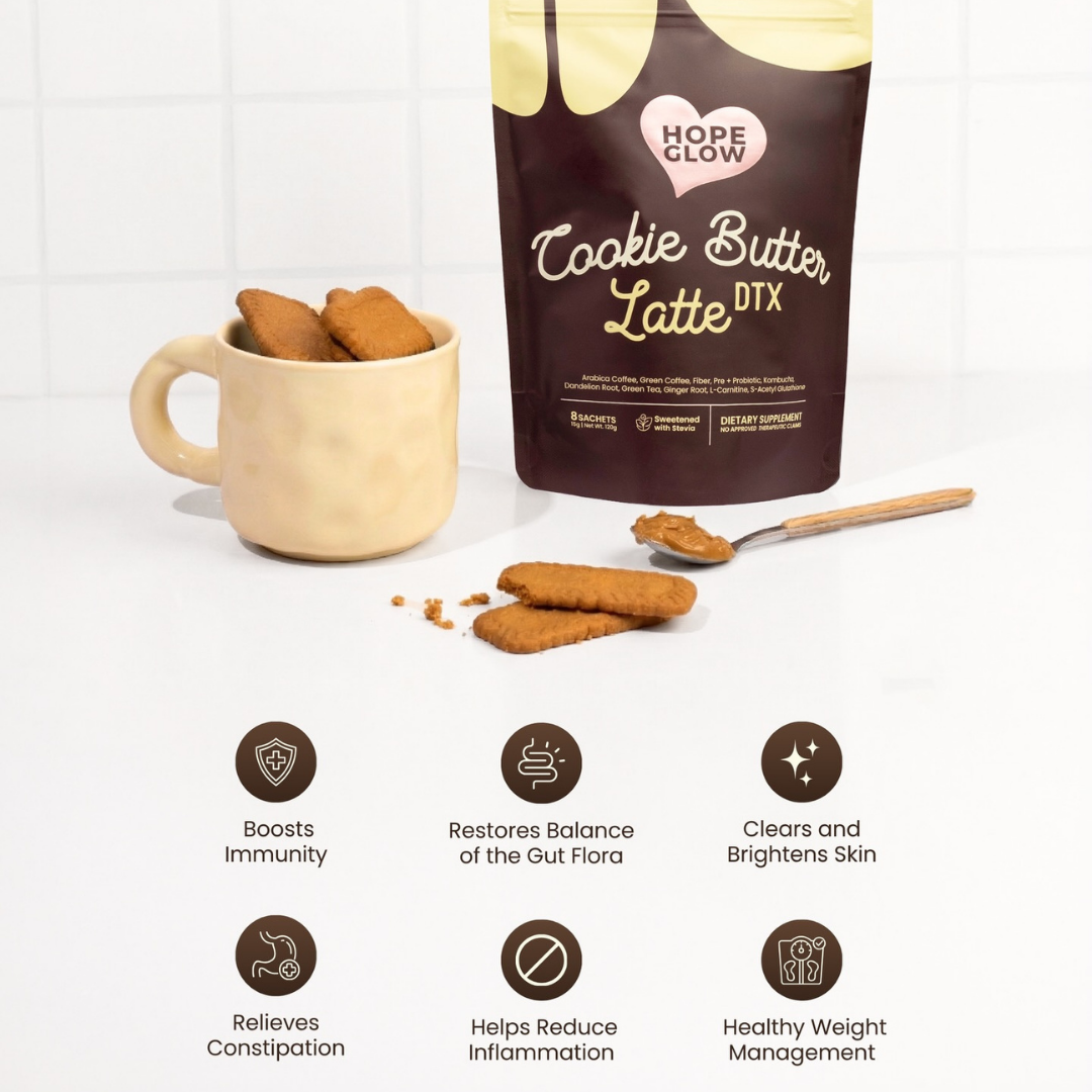 Luna Aura Hope Glow Cookie Butter Latte DTX