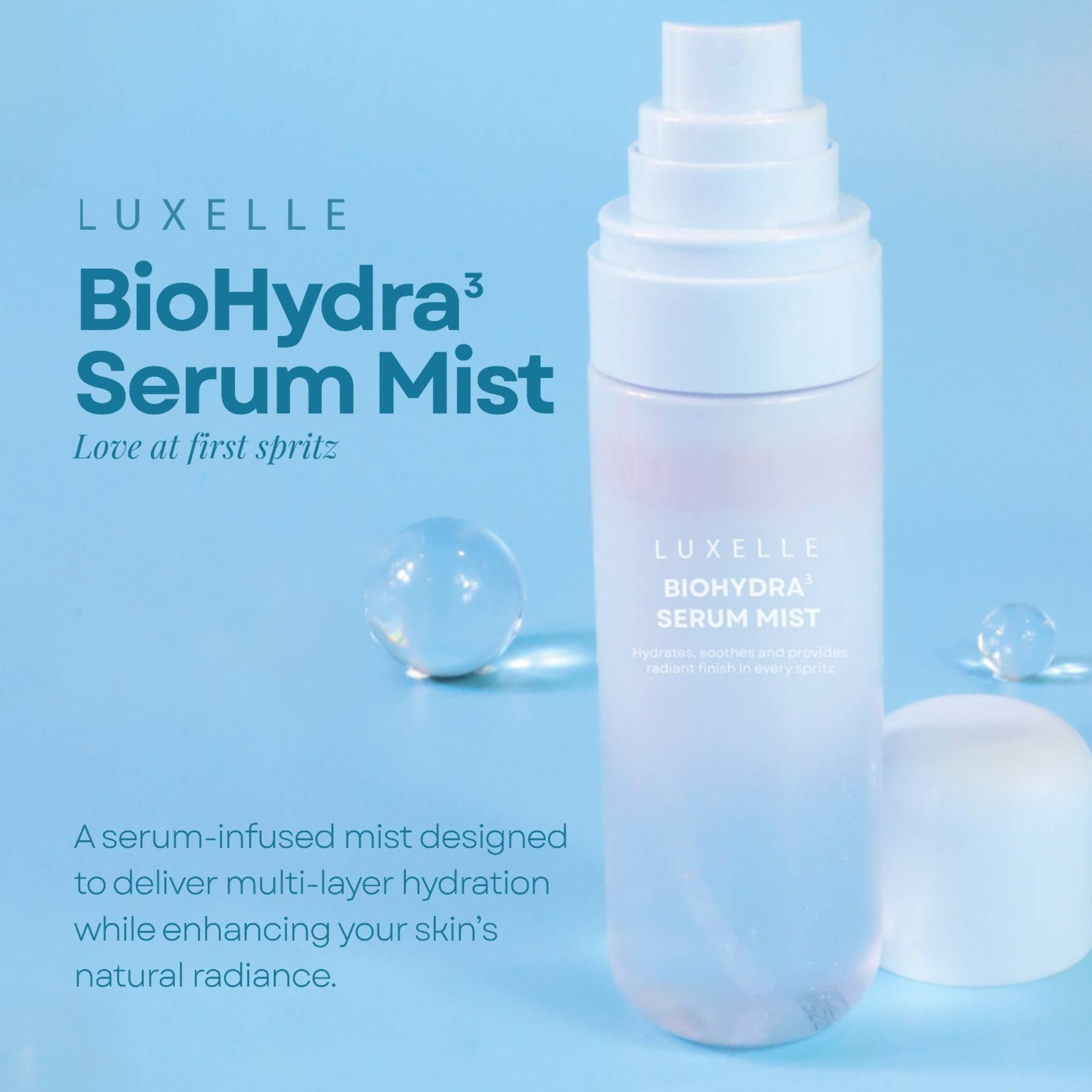 Luxelle Biohydra³ Serum Mist