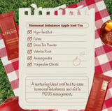 Wellness Whispers Hormonal Imbalance Apple Iced Tea