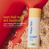 Happy Skin Smart Shade Match Stick Foundation SPF 50 PA+++
