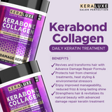 Kera Luxe Salon Perfection Kerabond Collagen Daily Keratin Treatment Damage Repair 700ml