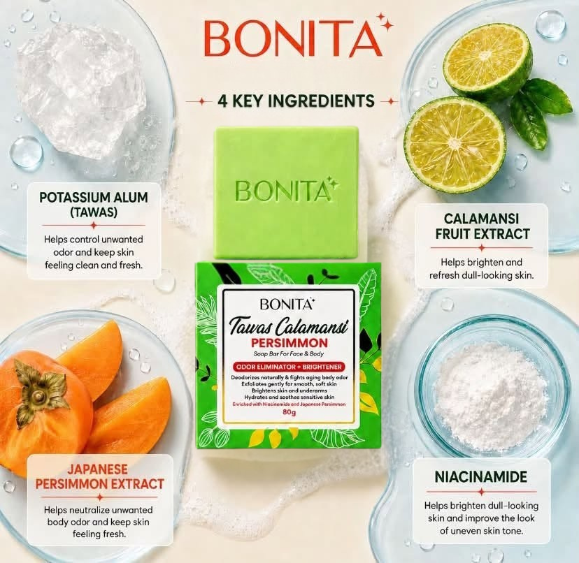 Bonita Tawas Calamansi Soap