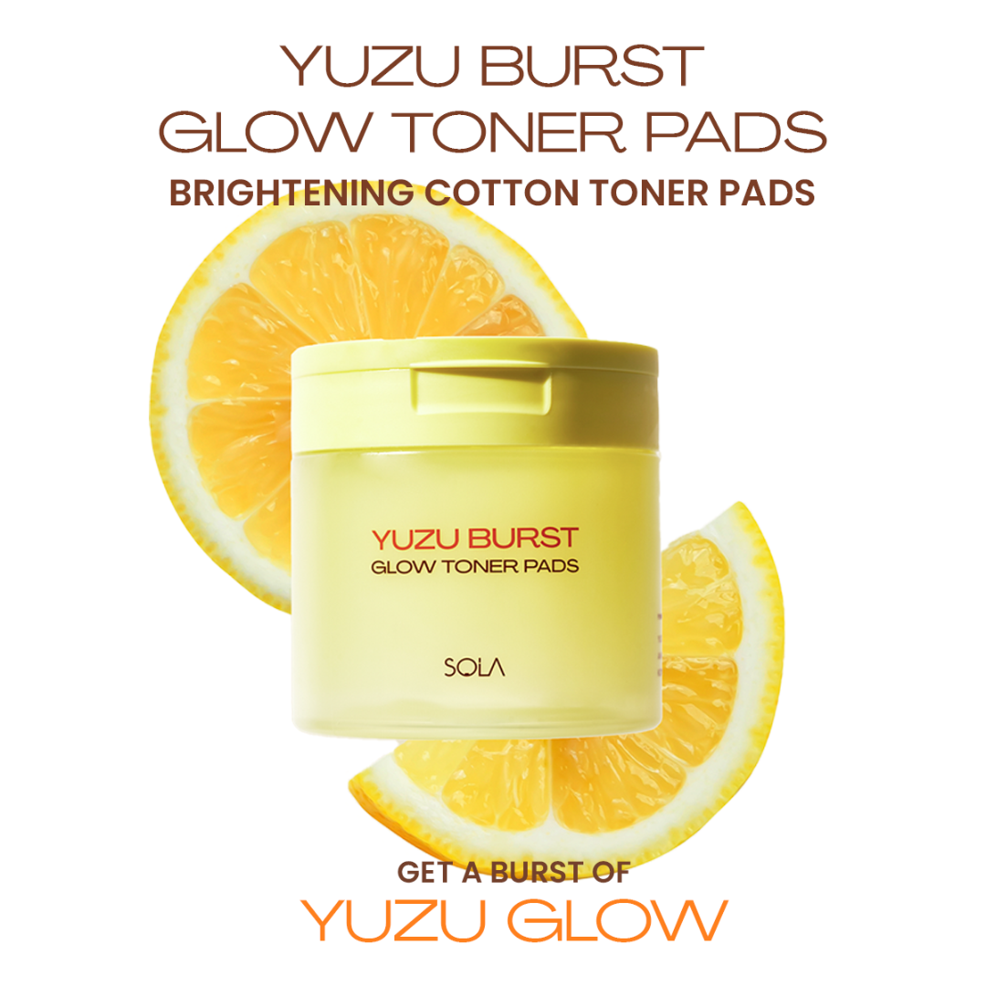 Sola Beauty Yuzu Glow Toner Pads (50 pads)
