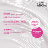 Luxe Organix Premium Keratin Argan Oil Shampoo 210ml