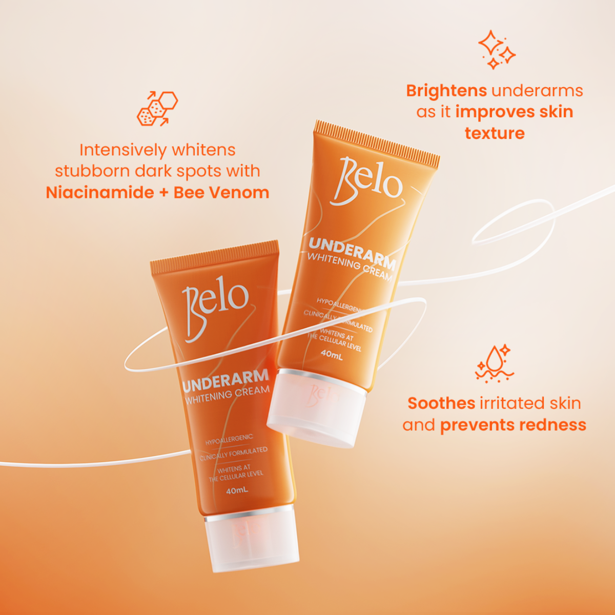 Belo Underarm Whitening Cream 40ml