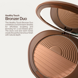 Sunnies Face Healthy Touch Bronzer Duo [Two-Tone Powder Bronzer]