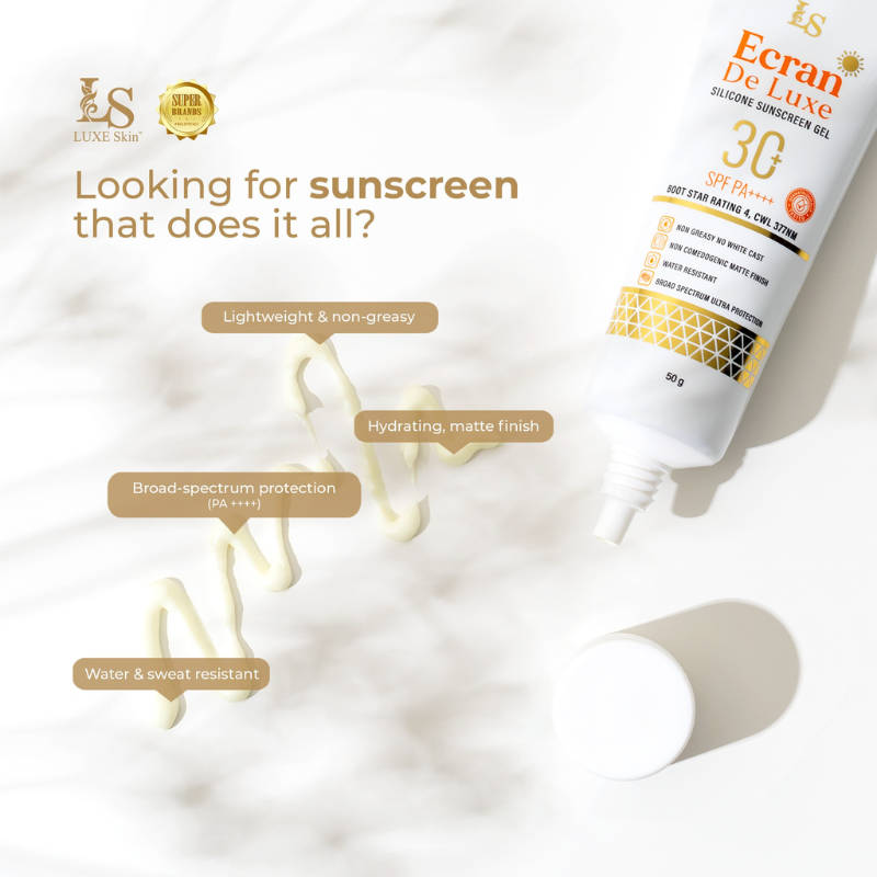 Luxe Skin Ecran De Luxe Sunscreen Gel