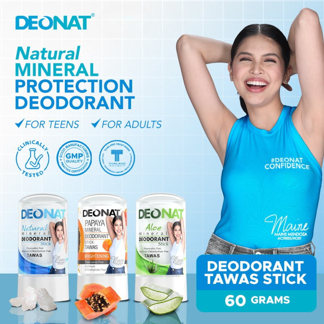Deonat Mineral Deodorant Stick Papaya 60g