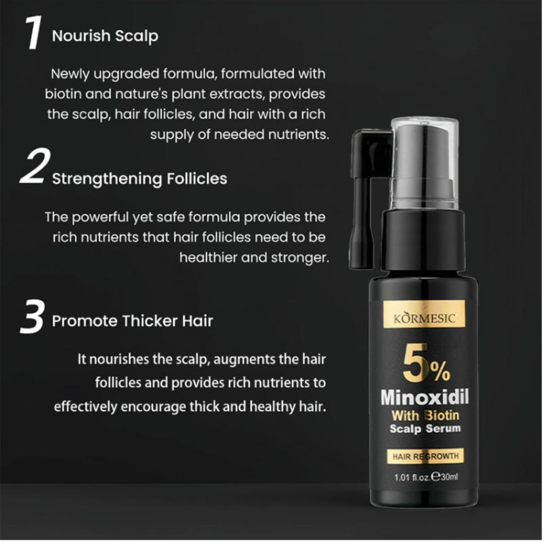 Kormesic Professional 5% Minoxidil Scalp Serum