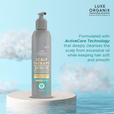 Luxe Organix Scalp Therapy Anti-Hair Fall Gentle Clarifying Detox Shampoo 270ml