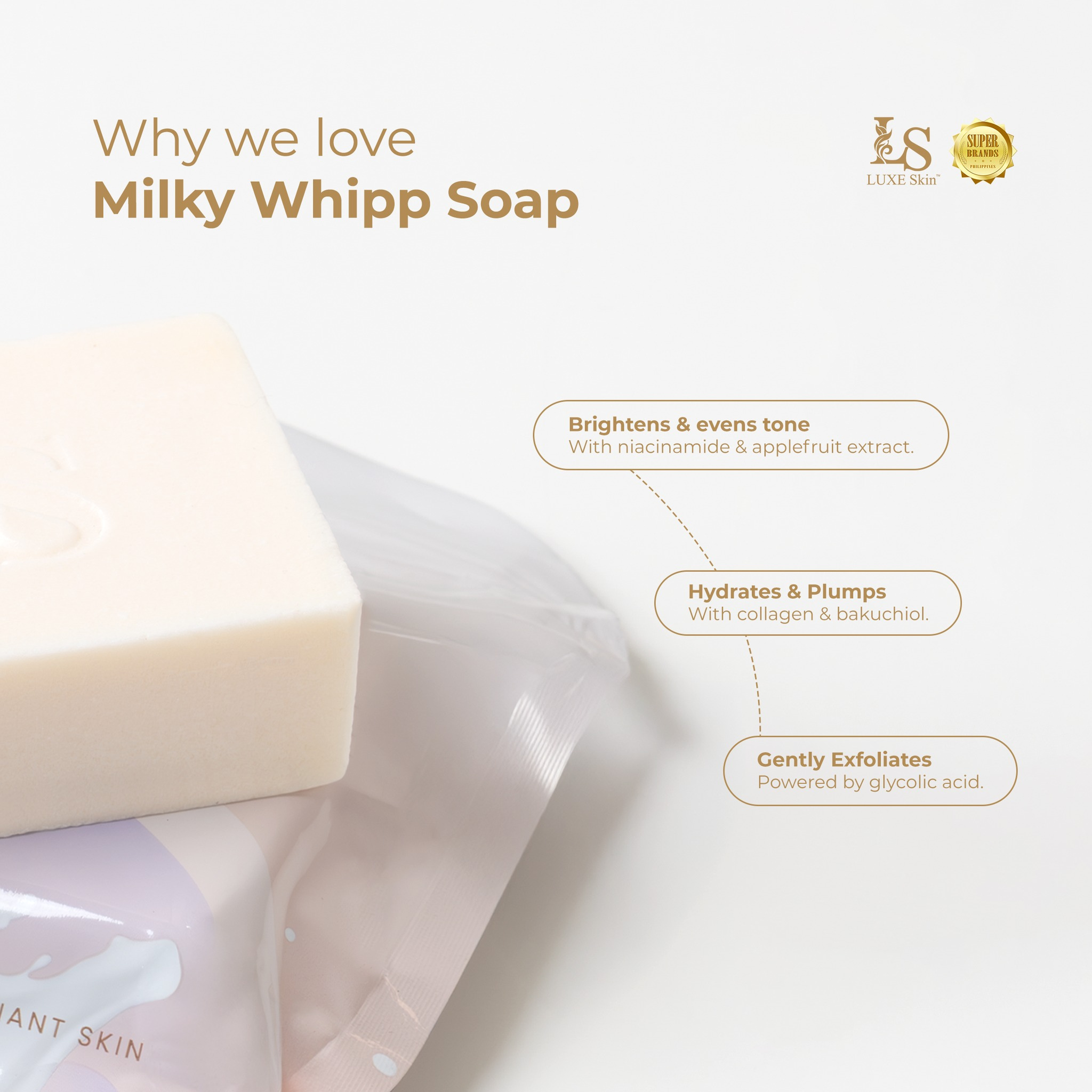 Luxe Skin Milky Whipp Soap