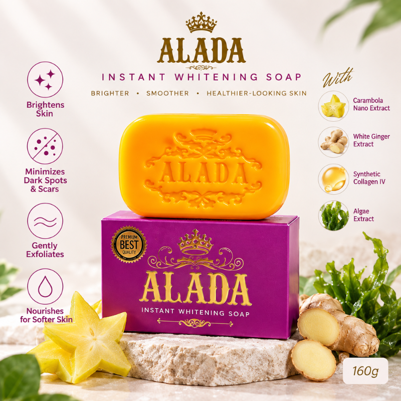 Alada Instant Whitening Soap