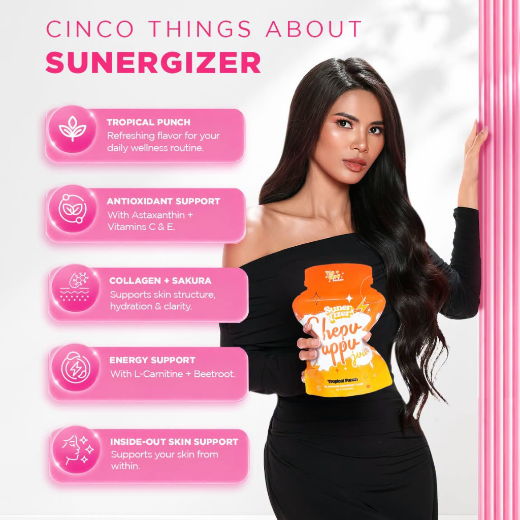 You Glow Babe Shepu Appu Sunergizer Tropical Punch