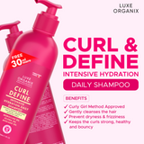Luxe Organix Curl Define Intensive Hydration Daily Shampoo 220ml