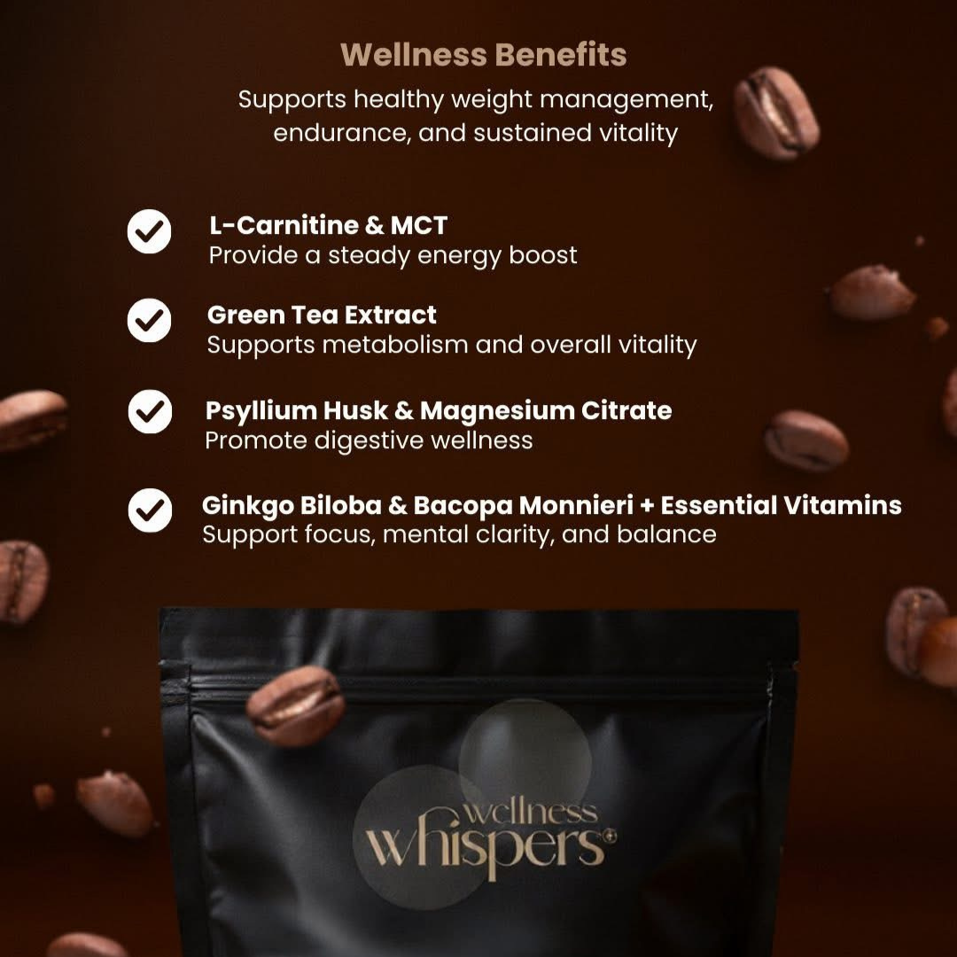Wellness Whispers Caramel Latte