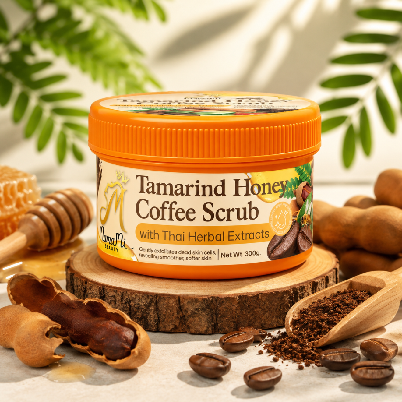 MamaMi Brand Tamarind Honey Coffee Scrub