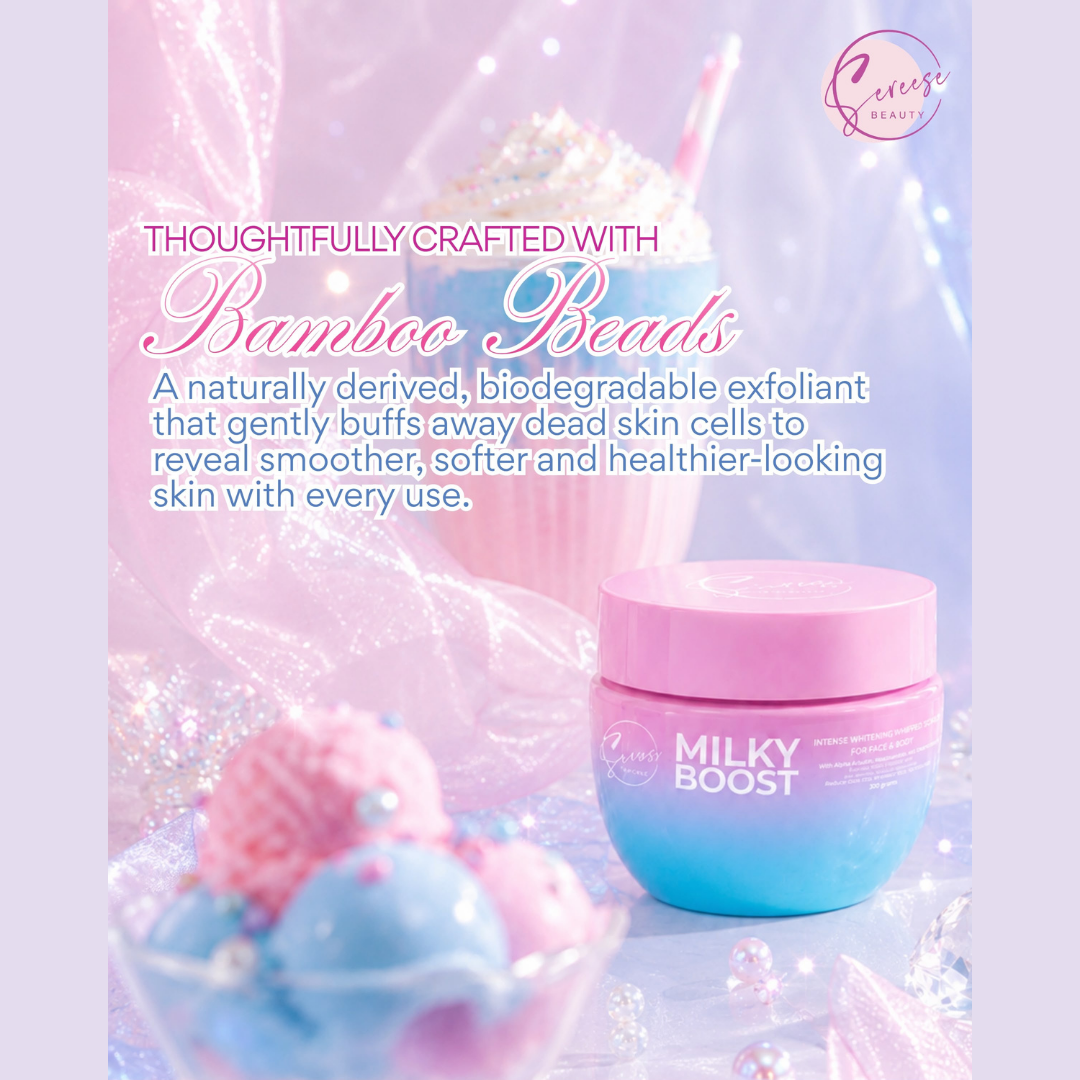 Sereese Beauty Milky Boost Intense Whitening Whipped Scrub