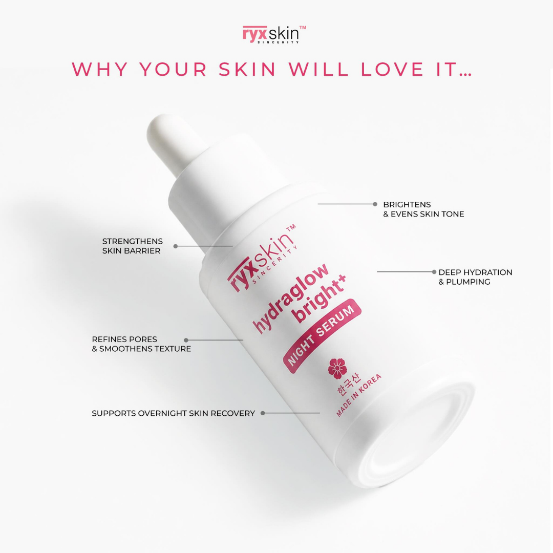 RyxSkin Hydraglow Bright+ Night Serum