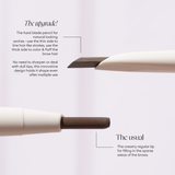 BLK Cosmetics Daydream Pencil Brow Blade Precision + Brush