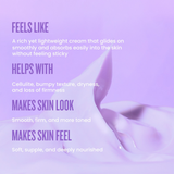 Luxe Organix Bye Bye Bum Bumps Clear & Firm Cellulite Cream