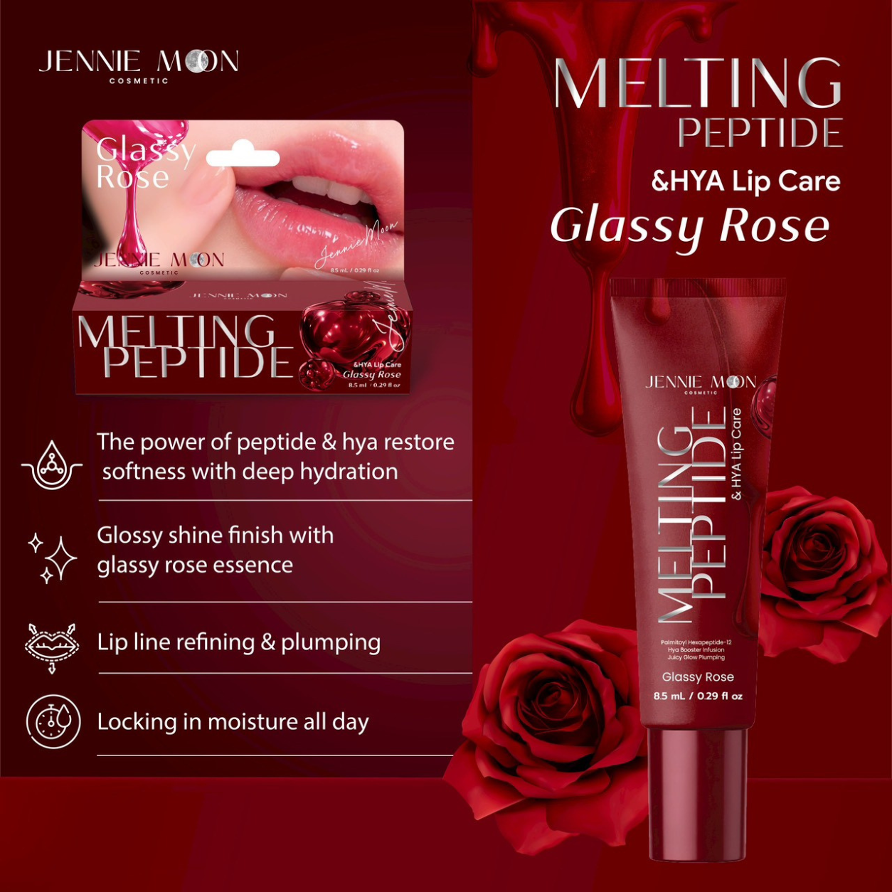 Jennie Moon Melting Peptide &HYA Lip Care
