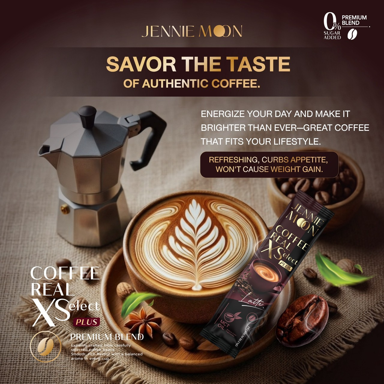 Jennie Moon Coffee Real XSelect Plus