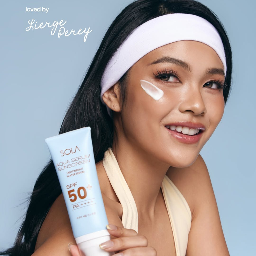 Sola Aqua Serum Sunscreen Lightweight Water Serum SPF50+ PA++++