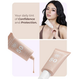 ADORN Premium Tinted Sunscreen SPF50 PA+++ (Temporary Packaging)