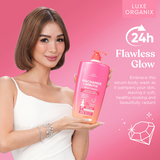 Luxe Organix iacinamide + Arbutin Healthy Light Whitening Serum Perfume Infused Body Wash 1000g