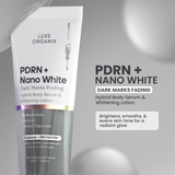 Luxe Organix PDRN + Nano White Dark Marks Fading Hybrid Body Serum & Whitening Lotion