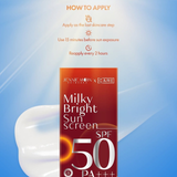Jennie Moon Milky Bright Sunscreen SPF50 PA+++